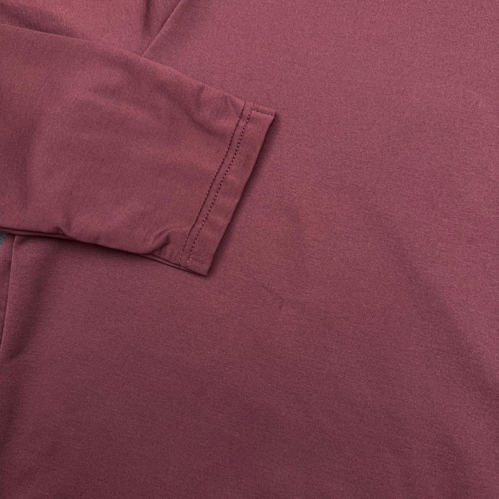 UNRL Crossover Hoodie Men's Small Burgundy Wine Athletic Pullover Sweatshirt - Picture 5 of 11